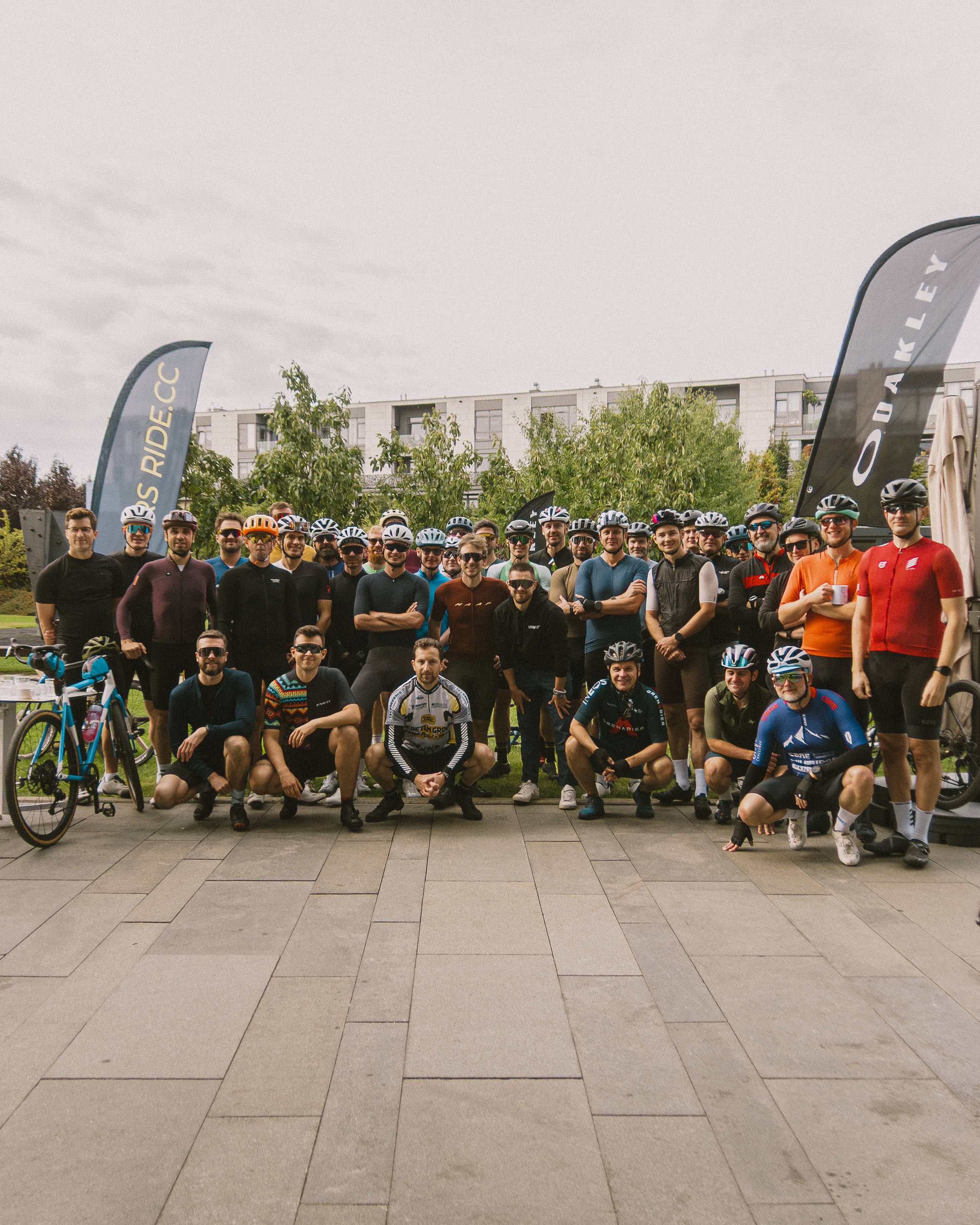 Founders Ride #3 Warszawa - Large group photo